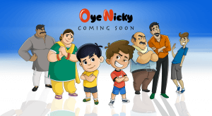 oye nicky | Amazdraw designed cartoon on sony